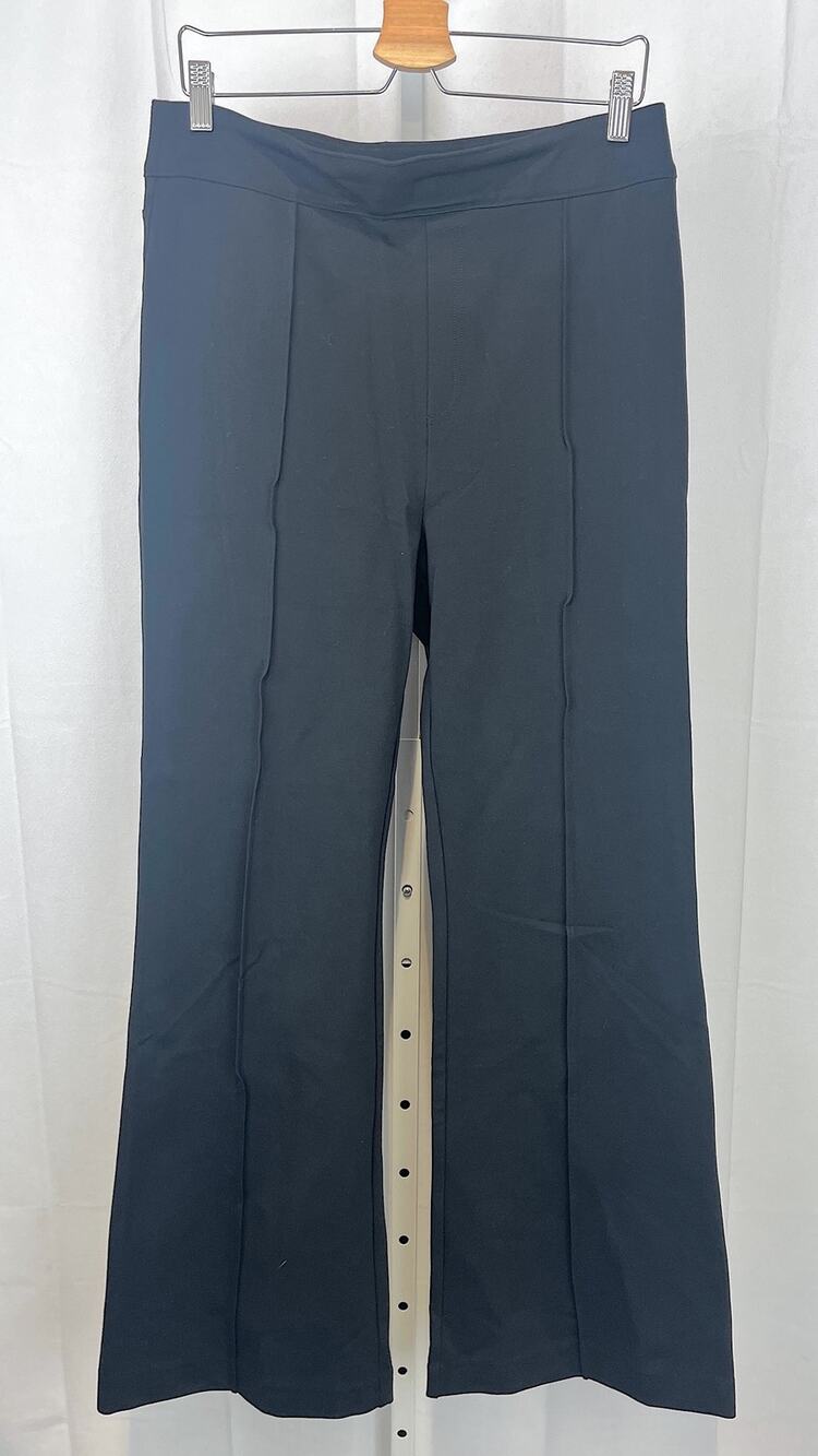 SPANX Perfect Fit Ponte Flare Pants 20252R High Rise Pull On Slimming Black XL